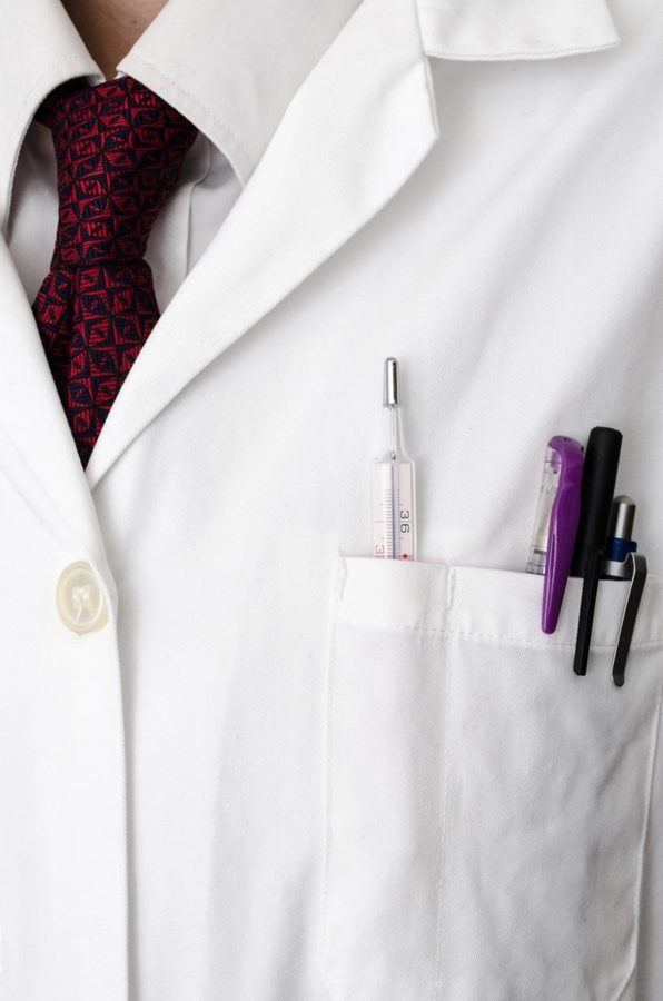 the white coat