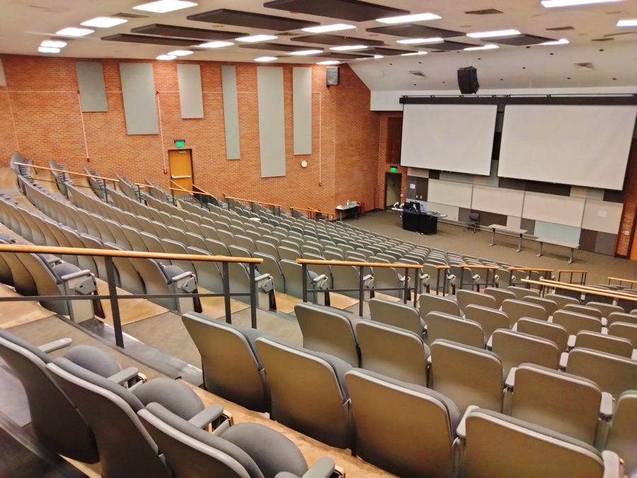 the lecture hall